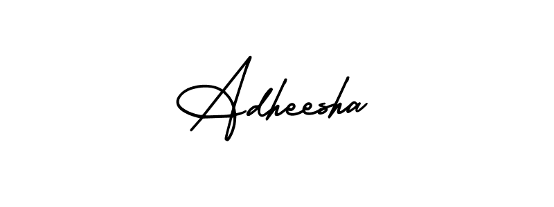 It looks lik you need a new signature style for name Adheesha. Design unique handwritten (AmerikaSignatureDemo-Regular) signature with our free signature maker in just a few clicks. Adheesha signature style 3 images and pictures png