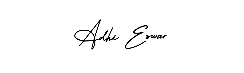 if you are searching for the best signature style for your name Adhi Eswar. so please give up your signature search. here we have designed multiple signature styles  using AmerikaSignatureDemo-Regular. Adhi Eswar signature style 3 images and pictures png