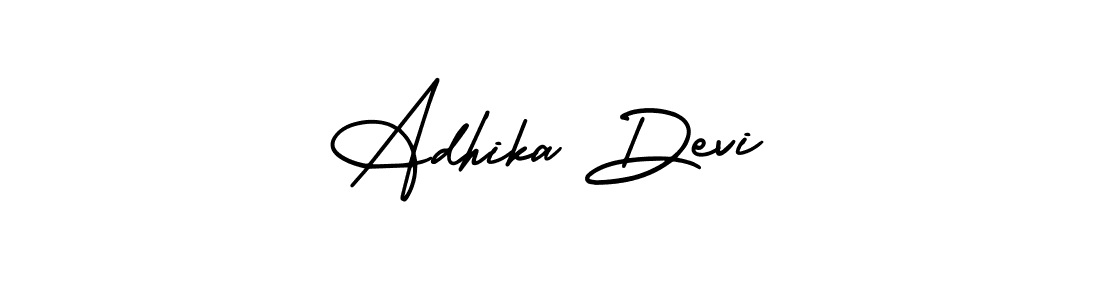 Check out images of Autograph of Adhika Devi name. Actor Adhika Devi Signature Style. AmerikaSignatureDemo-Regular is a professional sign style online. Adhika Devi signature style 3 images and pictures png