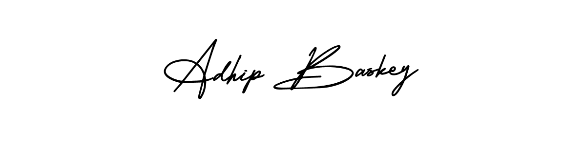 Here are the top 10 professional signature styles for the name Adhip Baskey. These are the best autograph styles you can use for your name. Adhip Baskey signature style 3 images and pictures png