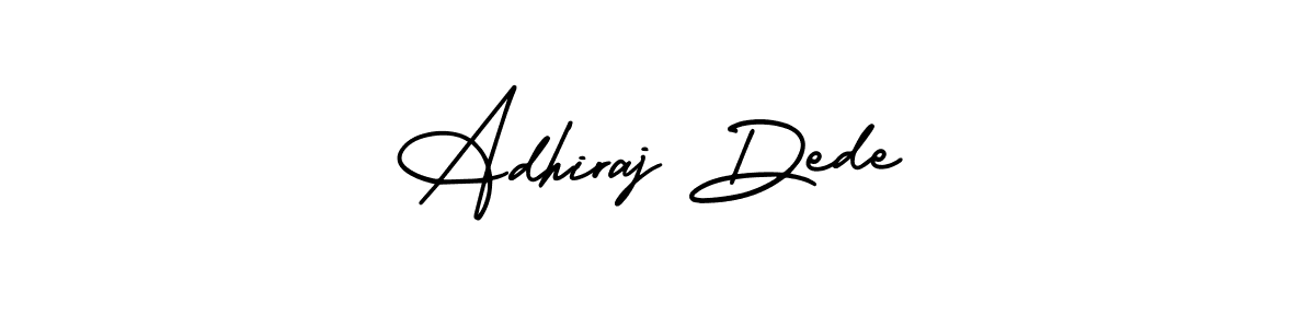 Check out images of Autograph of Adhiraj Dede name. Actor Adhiraj Dede Signature Style. AmerikaSignatureDemo-Regular is a professional sign style online. Adhiraj Dede signature style 3 images and pictures png