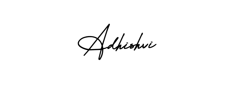 Also You can easily find your signature by using the search form. We will create Adhishvi name handwritten signature images for you free of cost using AmerikaSignatureDemo-Regular sign style. Adhishvi signature style 3 images and pictures png