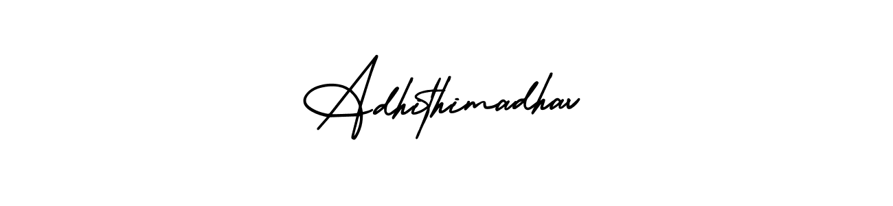 Create a beautiful signature design for name Adhithimadhav. With this signature (AmerikaSignatureDemo-Regular) fonts, you can make a handwritten signature for free. Adhithimadhav signature style 3 images and pictures png