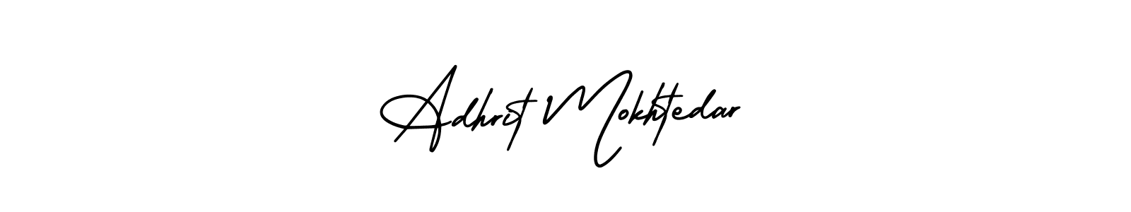 Best and Professional Signature Style for Adhrit Mokhtedar. AmerikaSignatureDemo-Regular Best Signature Style Collection. Adhrit Mokhtedar signature style 3 images and pictures png