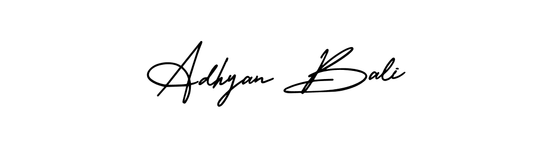 Best and Professional Signature Style for Adhyan Bali. AmerikaSignatureDemo-Regular Best Signature Style Collection. Adhyan Bali signature style 3 images and pictures png