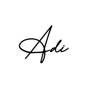 if you are searching for the best signature style for your name Adi. so please give up your signature search. here we have designed multiple signature styles  using AmerikaSignatureDemo-Regular. Adi signature style 3 images and pictures png