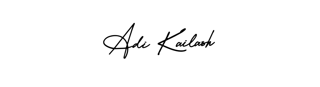 Create a beautiful signature design for name Adi Kailash. With this signature (AmerikaSignatureDemo-Regular) fonts, you can make a handwritten signature for free. Adi Kailash signature style 3 images and pictures png