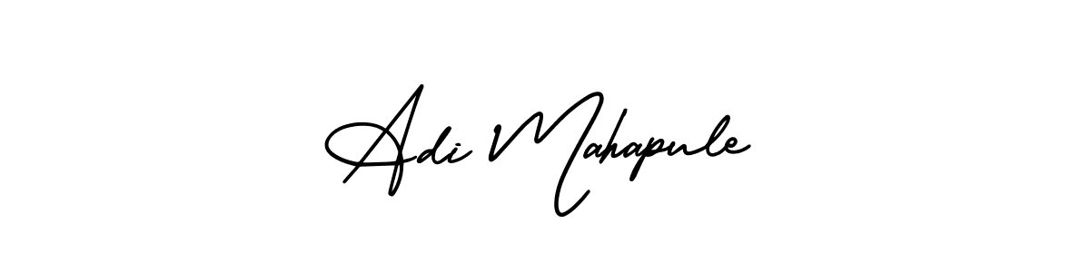 This is the best signature style for the Adi Mahapule name. Also you like these signature font (AmerikaSignatureDemo-Regular). Mix name signature. Adi Mahapule signature style 3 images and pictures png