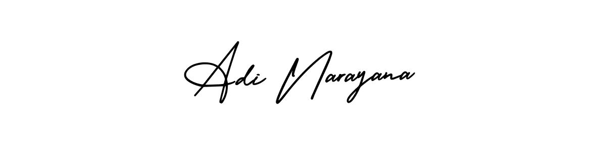 Similarly AmerikaSignatureDemo-Regular is the best handwritten signature design. Signature creator online .You can use it as an online autograph creator for name Adi Narayana. Adi Narayana signature style 3 images and pictures png