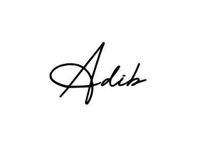 This is the best signature style for the Adib name. Also you like these signature font (AmerikaSignatureDemo-Regular). Mix name signature. Adib signature style 3 images and pictures png