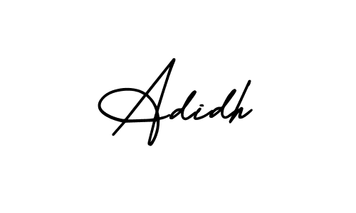 if you are searching for the best signature style for your name Adidh. so please give up your signature search. here we have designed multiple signature styles  using AmerikaSignatureDemo-Regular. Adidh signature style 3 images and pictures png