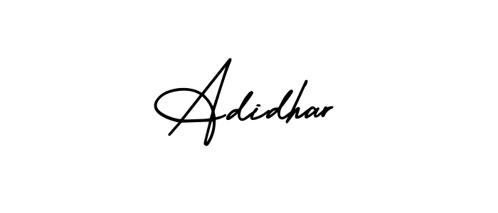 It looks lik you need a new signature style for name Adidhar. Design unique handwritten (AmerikaSignatureDemo-Regular) signature with our free signature maker in just a few clicks. Adidhar signature style 3 images and pictures png