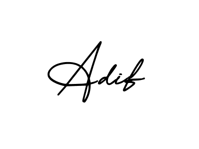 How to Draw Adif signature style? AmerikaSignatureDemo-Regular is a latest design signature styles for name Adif. Adif signature style 3 images and pictures png