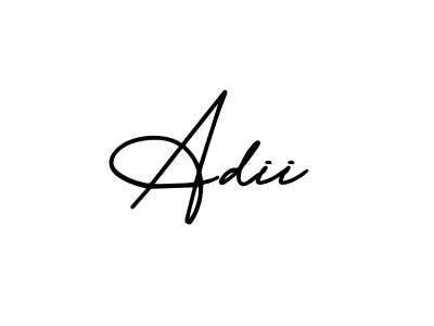 if you are searching for the best signature style for your name Adii. so please give up your signature search. here we have designed multiple signature styles  using AmerikaSignatureDemo-Regular. Adii signature style 3 images and pictures png