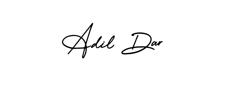 Make a short Adil Dar signature style. Manage your documents anywhere anytime using AmerikaSignatureDemo-Regular. Create and add eSignatures, submit forms, share and send files easily. Adil Dar signature style 3 images and pictures png