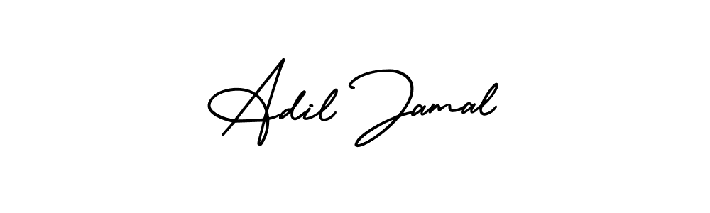 if you are searching for the best signature style for your name Adil Jamal. so please give up your signature search. here we have designed multiple signature styles  using AmerikaSignatureDemo-Regular. Adil Jamal signature style 3 images and pictures png