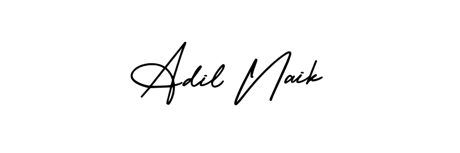 AmerikaSignatureDemo-Regular is a professional signature style that is perfect for those who want to add a touch of class to their signature. It is also a great choice for those who want to make their signature more unique. Get Adil Naik name to fancy signature for free. Adil Naik signature style 3 images and pictures png