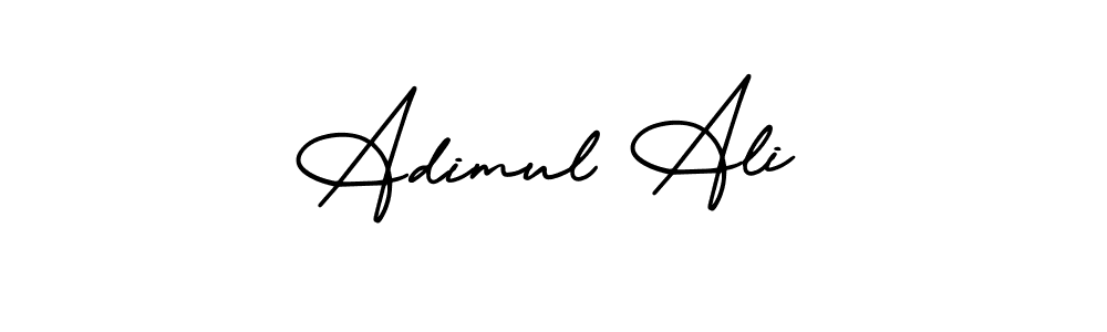 It looks lik you need a new signature style for name Adimul Ali. Design unique handwritten (AmerikaSignatureDemo-Regular) signature with our free signature maker in just a few clicks. Adimul Ali signature style 3 images and pictures png