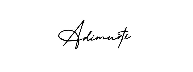 Adimurti stylish signature style. Best Handwritten Sign (AmerikaSignatureDemo-Regular) for my name. Handwritten Signature Collection Ideas for my name Adimurti. Adimurti signature style 3 images and pictures png