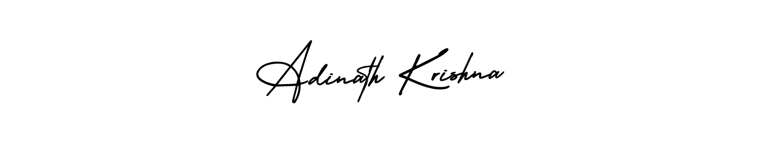 How to make Adinath Krishna signature? AmerikaSignatureDemo-Regular is a professional autograph style. Create handwritten signature for Adinath Krishna name. Adinath Krishna signature style 3 images and pictures png