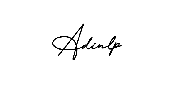 if you are searching for the best signature style for your name Adinlp. so please give up your signature search. here we have designed multiple signature styles  using AmerikaSignatureDemo-Regular. Adinlp signature style 3 images and pictures png