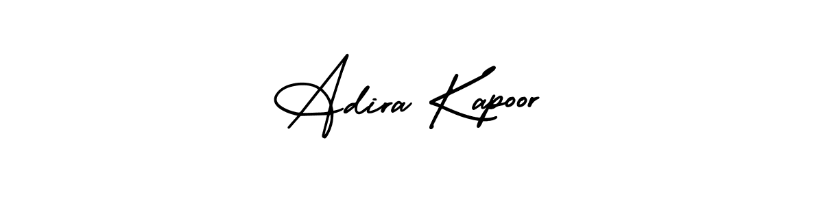 Create a beautiful signature design for name Adira Kapoor. With this signature (AmerikaSignatureDemo-Regular) fonts, you can make a handwritten signature for free. Adira Kapoor signature style 3 images and pictures png