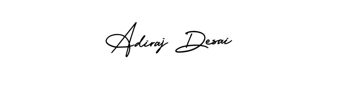 Make a short Adiraj Desai signature style. Manage your documents anywhere anytime using AmerikaSignatureDemo-Regular. Create and add eSignatures, submit forms, share and send files easily. Adiraj Desai signature style 3 images and pictures png