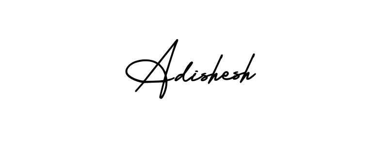 How to make Adishesh signature? AmerikaSignatureDemo-Regular is a professional autograph style. Create handwritten signature for Adishesh name. Adishesh signature style 3 images and pictures png