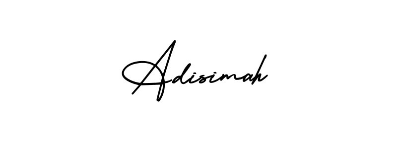 Also You can easily find your signature by using the search form. We will create Adisimah name handwritten signature images for you free of cost using AmerikaSignatureDemo-Regular sign style. Adisimah signature style 3 images and pictures png