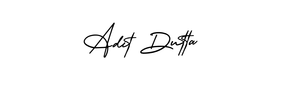 Best and Professional Signature Style for Adit Dutta. AmerikaSignatureDemo-Regular Best Signature Style Collection. Adit Dutta signature style 3 images and pictures png