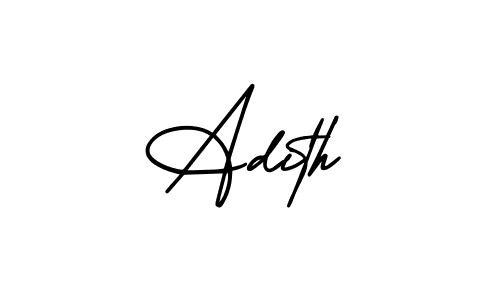 AmerikaSignatureDemo-Regular is a professional signature style that is perfect for those who want to add a touch of class to their signature. It is also a great choice for those who want to make their signature more unique. Get Adith name to fancy signature for free. Adith signature style 3 images and pictures png