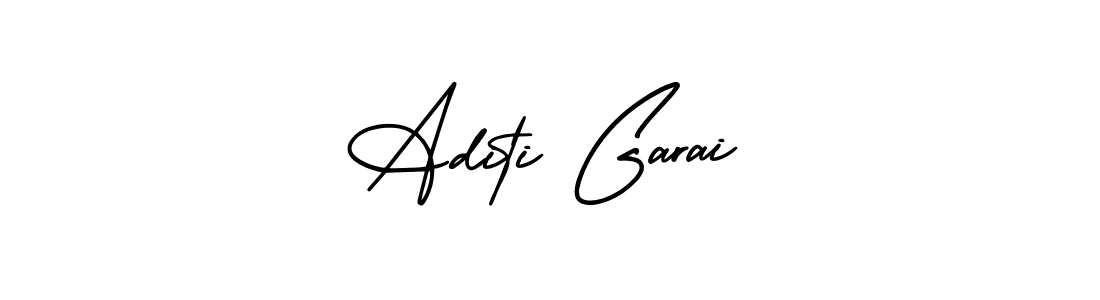 AmerikaSignatureDemo-Regular is a professional signature style that is perfect for those who want to add a touch of class to their signature. It is also a great choice for those who want to make their signature more unique. Get Aditi Garai name to fancy signature for free. Aditi Garai signature style 3 images and pictures png