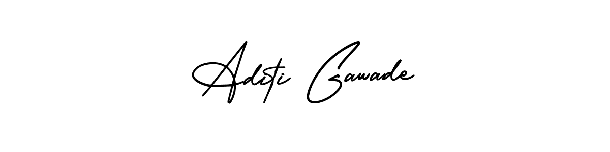 How to Draw Aditi Gawade signature style? AmerikaSignatureDemo-Regular is a latest design signature styles for name Aditi Gawade. Aditi Gawade signature style 3 images and pictures png