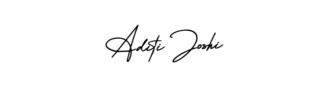 It looks lik you need a new signature style for name Aditi Joshi. Design unique handwritten (AmerikaSignatureDemo-Regular) signature with our free signature maker in just a few clicks. Aditi Joshi signature style 3 images and pictures png