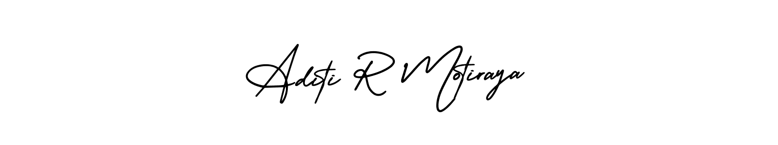 See photos of Aditi R Motiraya official signature by Spectra . Check more albums & portfolios. Read reviews & check more about AmerikaSignatureDemo-Regular font. Aditi R Motiraya signature style 3 images and pictures png