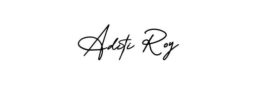 Similarly AmerikaSignatureDemo-Regular is the best handwritten signature design. Signature creator online .You can use it as an online autograph creator for name Aditi Roy. Aditi Roy signature style 3 images and pictures png