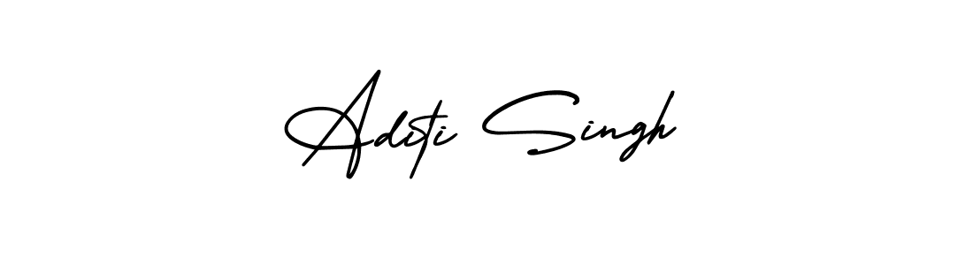 How to make Aditi Singh signature? AmerikaSignatureDemo-Regular is a professional autograph style. Create handwritten signature for Aditi Singh name. Aditi Singh signature style 3 images and pictures png