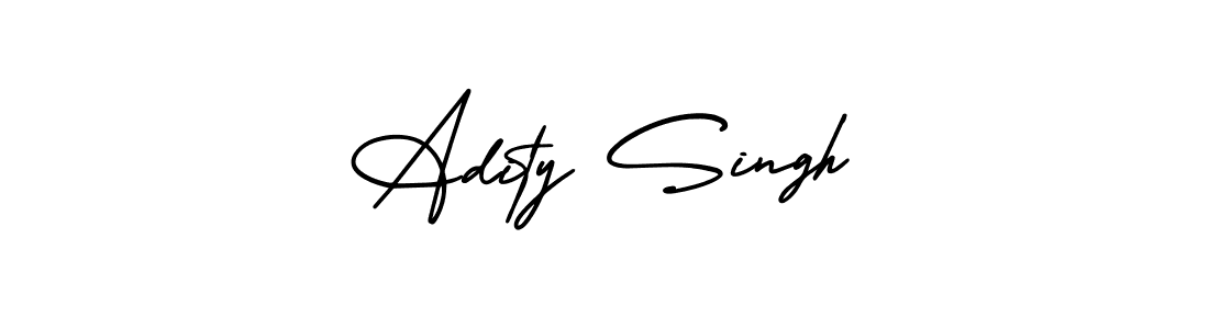 This is the best signature style for the Adity Singh name. Also you like these signature font (AmerikaSignatureDemo-Regular). Mix name signature. Adity Singh signature style 3 images and pictures png