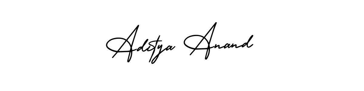 Also we have Aditya Anand name is the best signature style. Create professional handwritten signature collection using AmerikaSignatureDemo-Regular autograph style. Aditya Anand signature style 3 images and pictures png