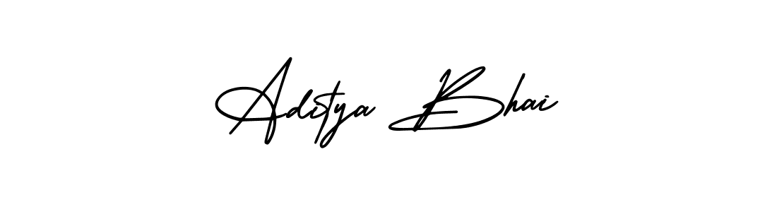 How to Draw Aditya Bhai signature style? AmerikaSignatureDemo-Regular is a latest design signature styles for name Aditya Bhai. Aditya Bhai signature style 3 images and pictures png