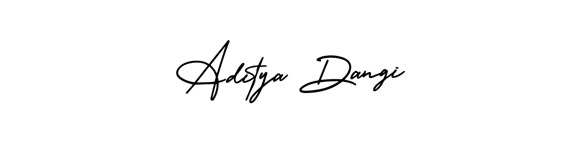 Aditya Dangi stylish signature style. Best Handwritten Sign (AmerikaSignatureDemo-Regular) for my name. Handwritten Signature Collection Ideas for my name Aditya Dangi. Aditya Dangi signature style 3 images and pictures png