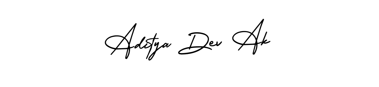 Create a beautiful signature design for name Aditya Dev Ak. With this signature (AmerikaSignatureDemo-Regular) fonts, you can make a handwritten signature for free. Aditya Dev Ak signature style 3 images and pictures png
