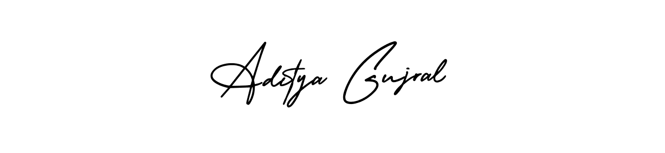 Make a beautiful signature design for name Aditya Gujral. Use this online signature maker to create a handwritten signature for free. Aditya Gujral signature style 3 images and pictures png