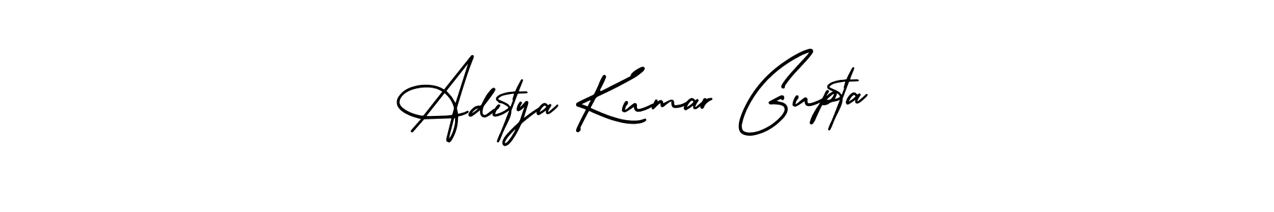 It looks lik you need a new signature style for name Aditya Kumar Gupta. Design unique handwritten (AmerikaSignatureDemo-Regular) signature with our free signature maker in just a few clicks. Aditya Kumar Gupta signature style 3 images and pictures png