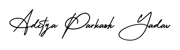 Achieve flawless digital penmanship with Aditya Parkash Yadav name in AmerikaSignatureDemo-Regular font. The perfect tool for creating online signatures. Aditya Parkash Yadav signature style 3 images and pictures png