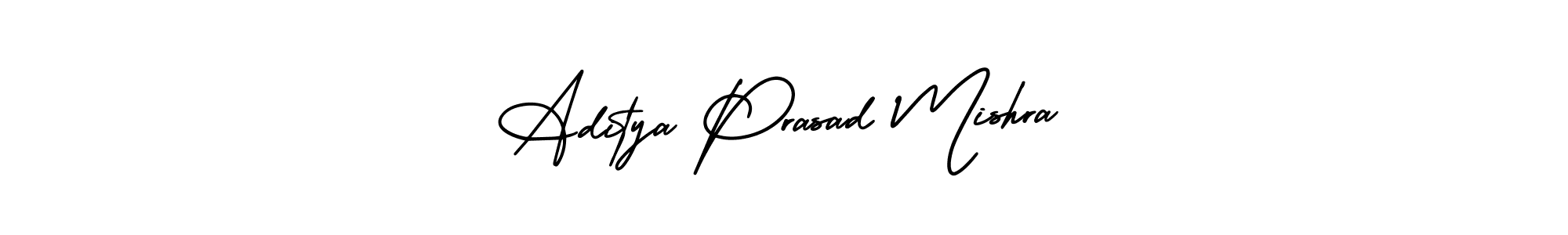 This is the best signature style for the Aditya Prasad Mishra name. Also you like these signature font (AmerikaSignatureDemo-Regular). Mix name signature. Aditya Prasad Mishra signature style 3 images and pictures png