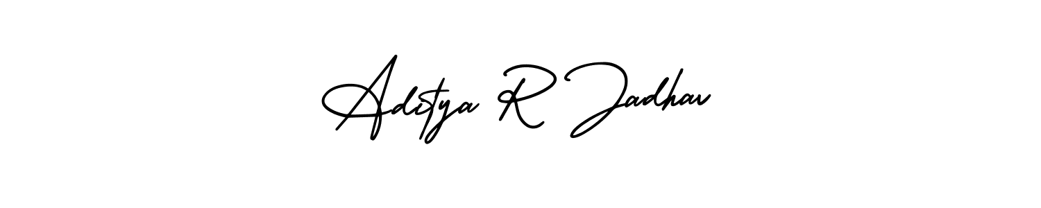 Also we have Aditya R Jadhav name is the best signature style. Create professional handwritten signature collection using AmerikaSignatureDemo-Regular autograph style. Aditya R Jadhav signature style 3 images and pictures png