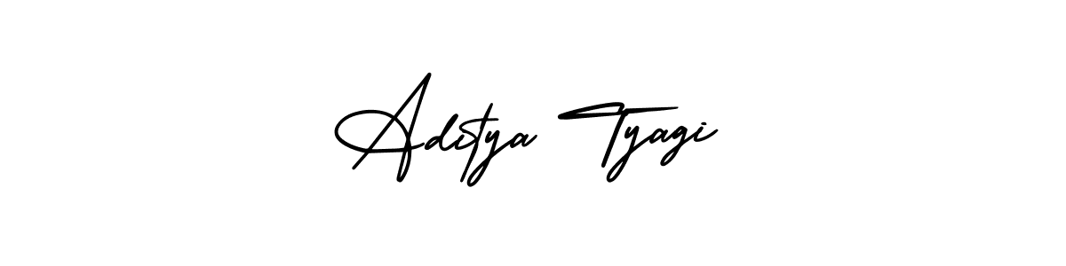 Use a signature maker to create a handwritten signature online. With this signature software, you can design (AmerikaSignatureDemo-Regular) your own signature for name Aditya Tyagi. Aditya Tyagi signature style 3 images and pictures png