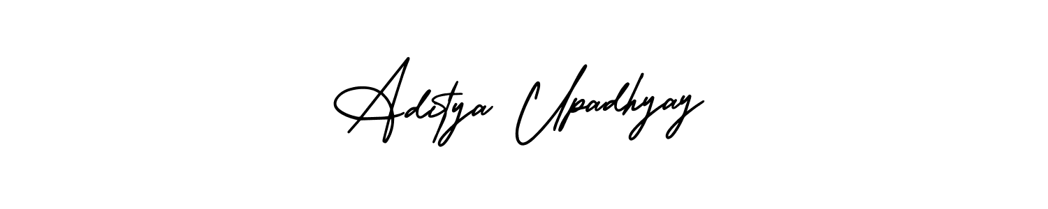 if you are searching for the best signature style for your name Aditya Upadhyay. so please give up your signature search. here we have designed multiple signature styles  using AmerikaSignatureDemo-Regular. Aditya Upadhyay signature style 3 images and pictures png