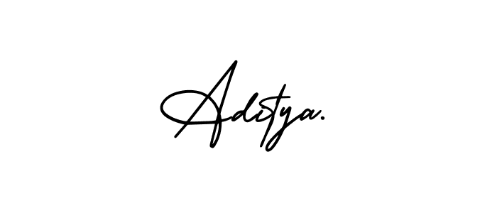 How to Draw Aditya. signature style? AmerikaSignatureDemo-Regular is a latest design signature styles for name Aditya.. Aditya. signature style 3 images and pictures png